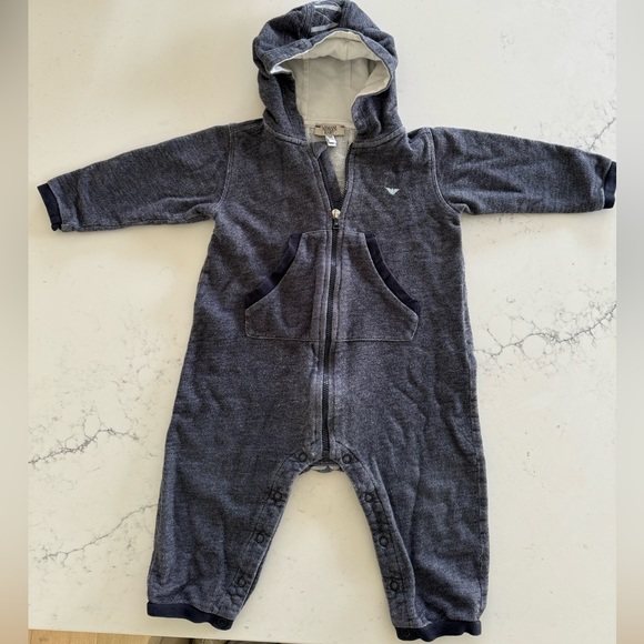 Armani Baby onesie unisex 12M - Picture 1 of 9